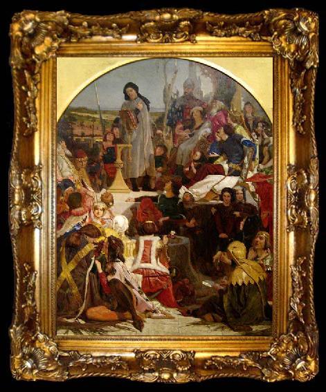 framed  Ford Madox Brown 